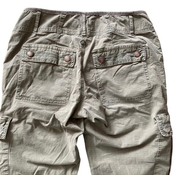 Prana green cargo joggers. Size 2. - Picture 5 of 10